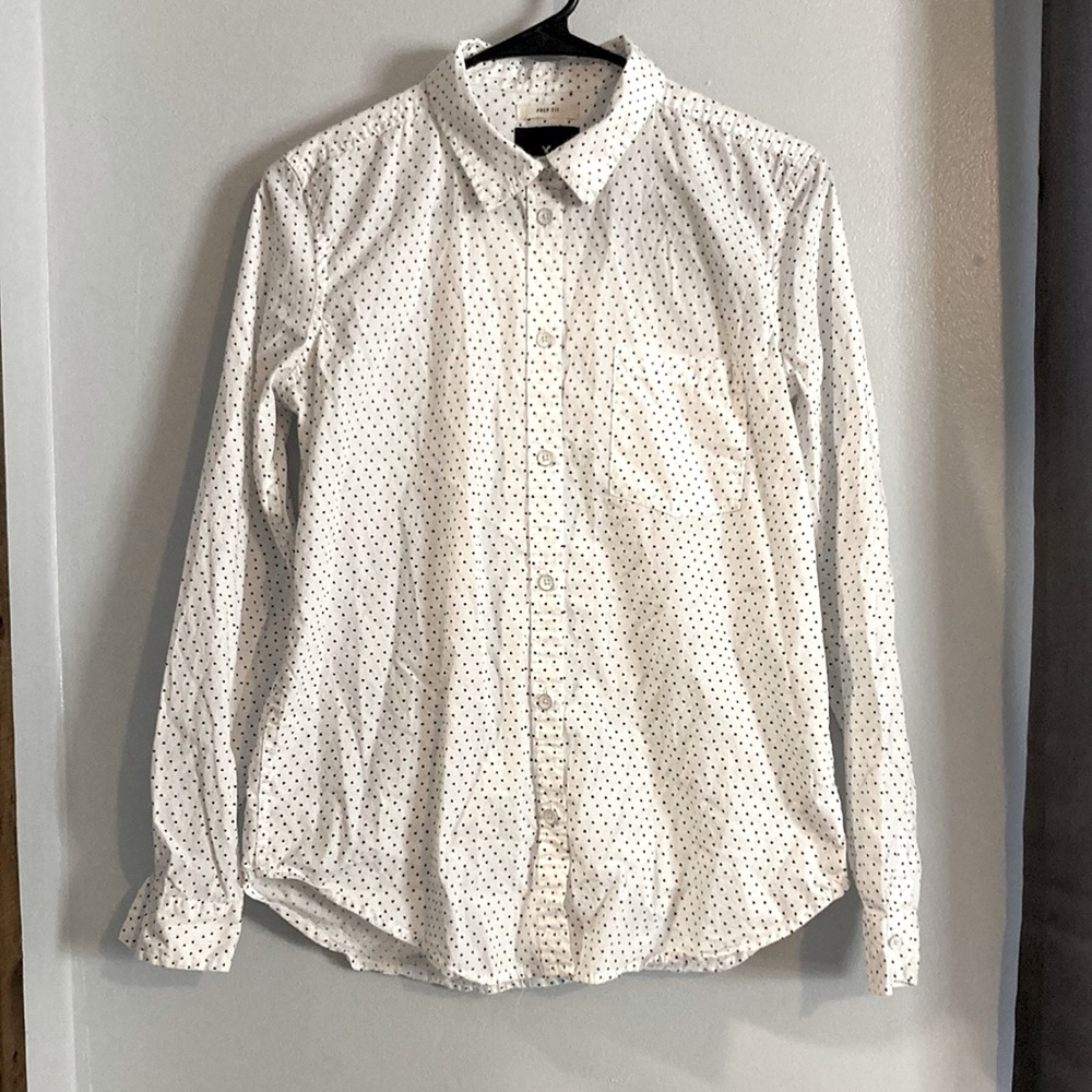American eatable button down shirt.